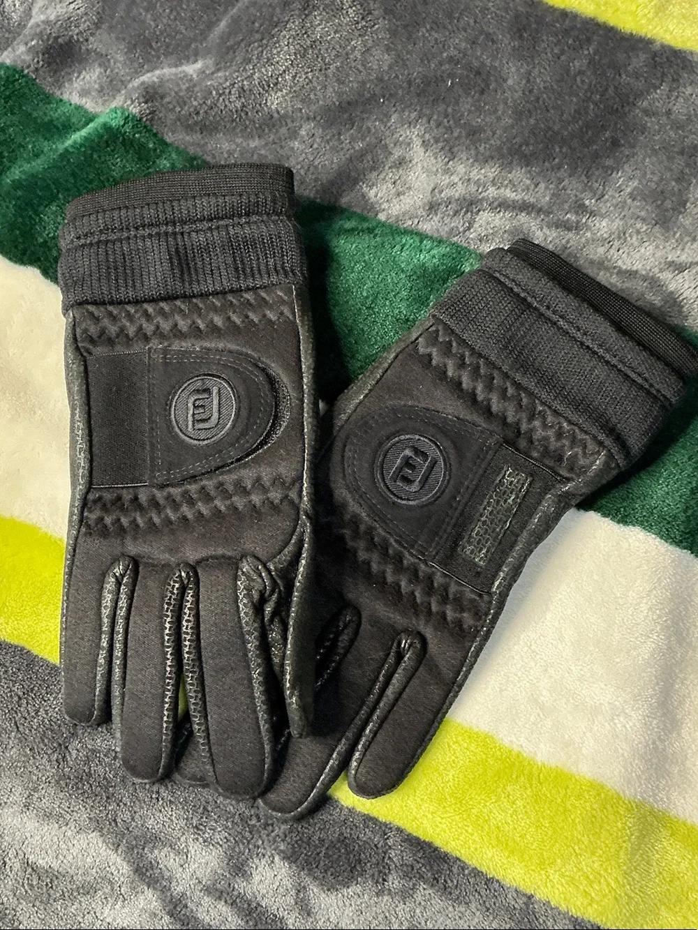 FootJoy Black Women’s Golf Grip Gloves Size M